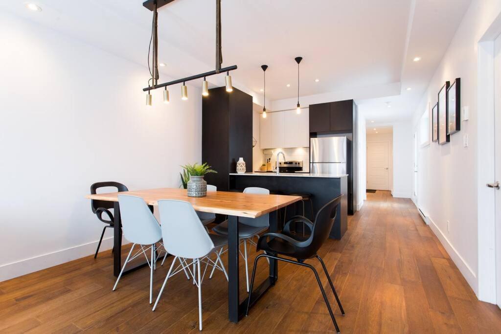 Sleek Condo In The Heart Of Little Italy By Den Stays Montréal Buitenkant foto